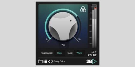 2B Played Music’s QFX Color Analog-like Filter is FREE until February 5th