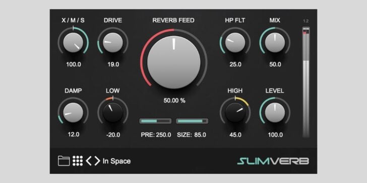 Get 2B Played Music's SlimVerb FREE For A Limited Time