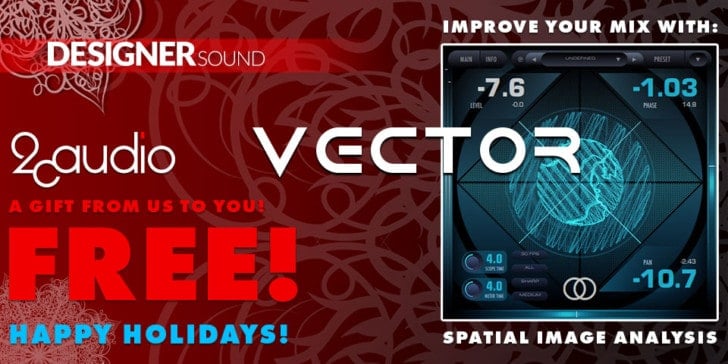 2CAudio Releases Vector FREE Spatial Image Analysis VST Plugin