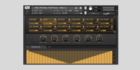 8Dio offers the 1928 Steinway Piano Kontakt library FREE for a limited time