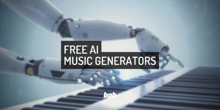 FREE AI Music Generators For Music Production