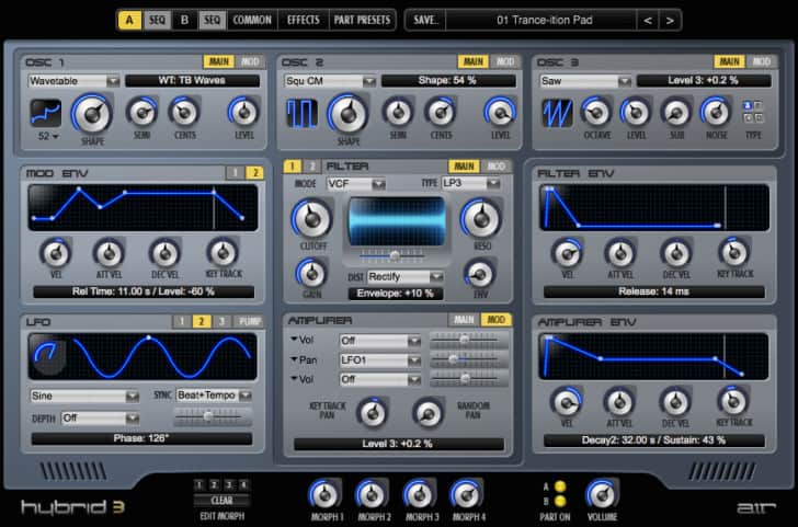 Get AIR Hybrid 3 Virtual Synthesizer For $1 @ Pluginboutique