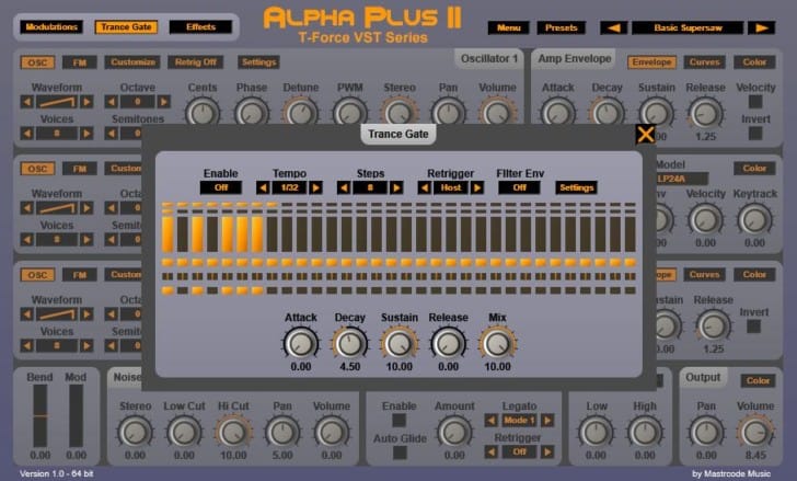 Mastrcode Music Releases FREE T-Force Alpha Plus 2 Synthesizer