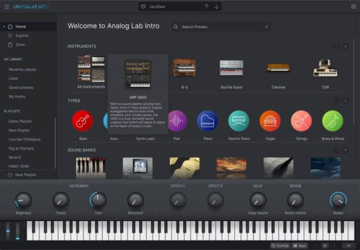 Arturia Analog Lab Intro FREE
