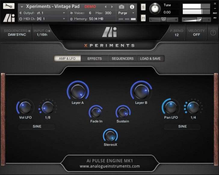 Xperiments by Analogue Instruments