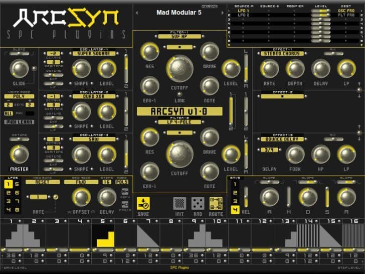 SPC Plugins ArcSyn Synthesizer Review