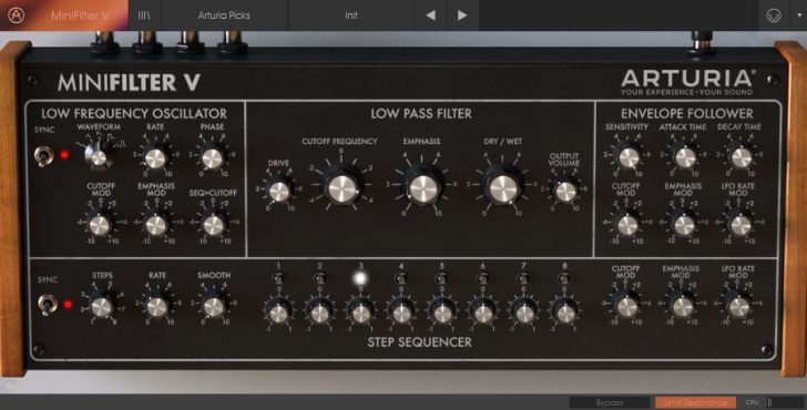 Download Arturia MiniFilter V For FREE (Offer Ends December 25th)