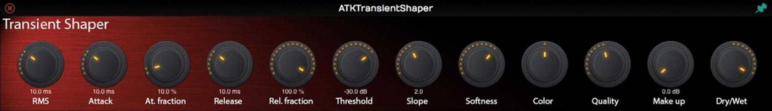 Free ATKTransientShaper VST/AU Plugin By Matthieu Brucher