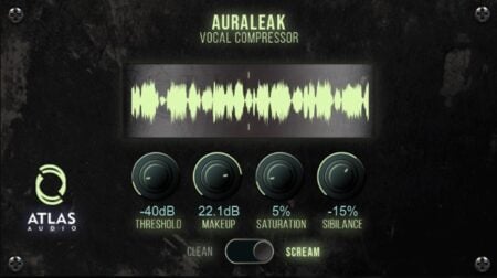 Atlas Audio releases free Auraleak vocal comp plugin for Windows