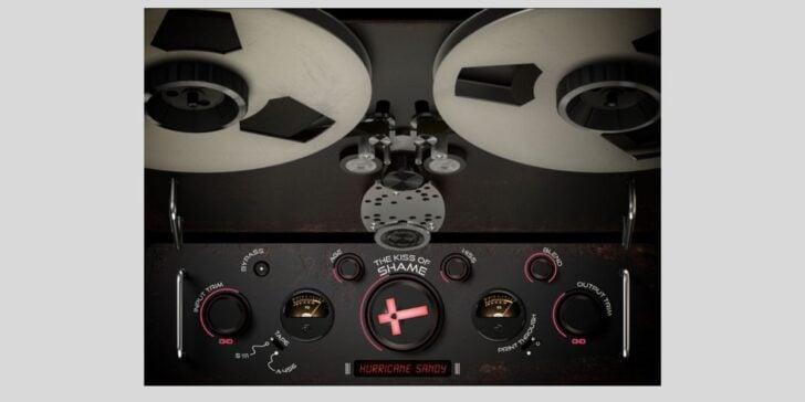 The Kiss of Shame Is A FREE Tape Saturation Plugin