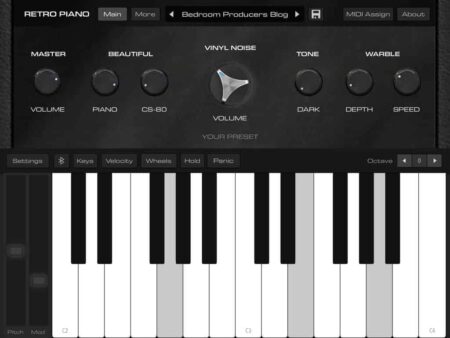 Retro Piano by AudioKit