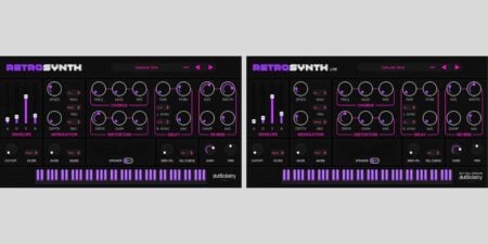 Audiolatry releases RetroSynth and FREE RetroSynth Lite vintage synth plugins