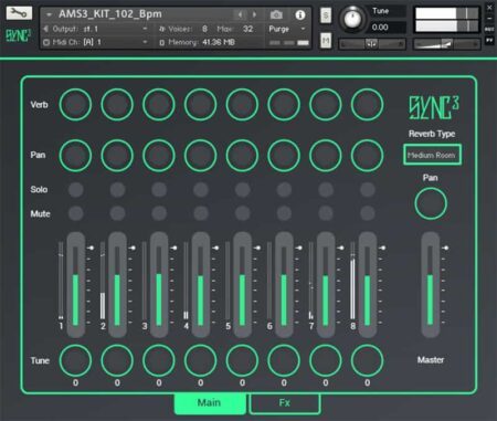 Audiomodern SYNC 3 LE for Native Instruments Kontakt.