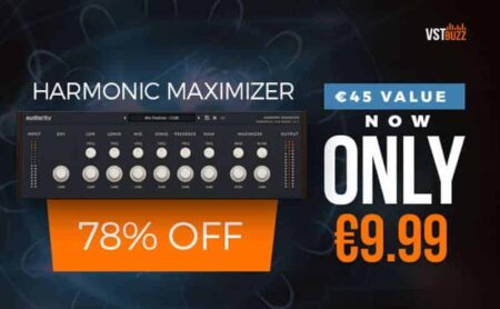 Get 75% OFF Harmonic Maximizer By Audiority @ VSTBuzz!