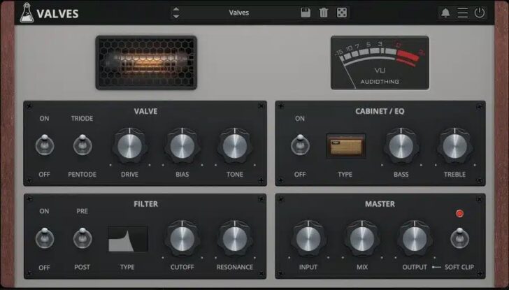 Get 83% off Valves by AudioThing @ VSTBuzz