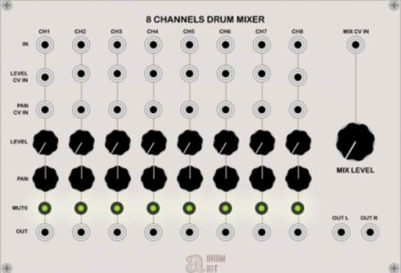 Autodafe Releases Free Drum Module For VCV Rack Synthesizer
