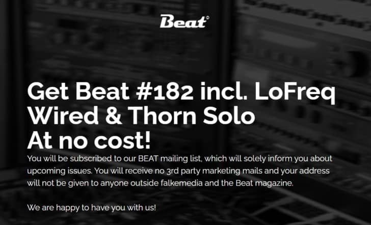 Get Beat Magazine #182 With 11 GB Of Software For FREE!