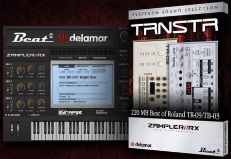 Beat Releases Free TRNSTR Sample Pack For Zampler RX