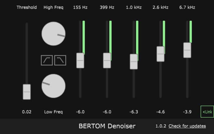 Denoiser Is A FREE Noise Reduction Tool For Podcasts And Music