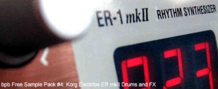 Korg Electribe ER-1 mkII Drum Sample Pack (Free Download)