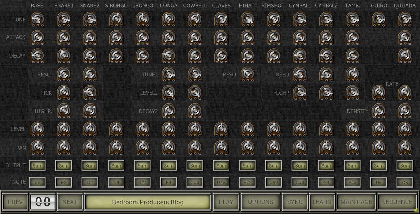 Bucket Pops lets you fine-tune each drum sound.