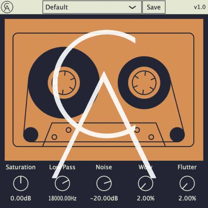 Caelum Audio Releases FREE Tape Cassette VST3 Plugin
