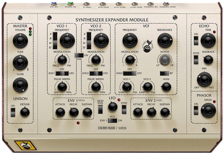 Cherry Audio Releases FREE Synthesizer Expander Module Plugin