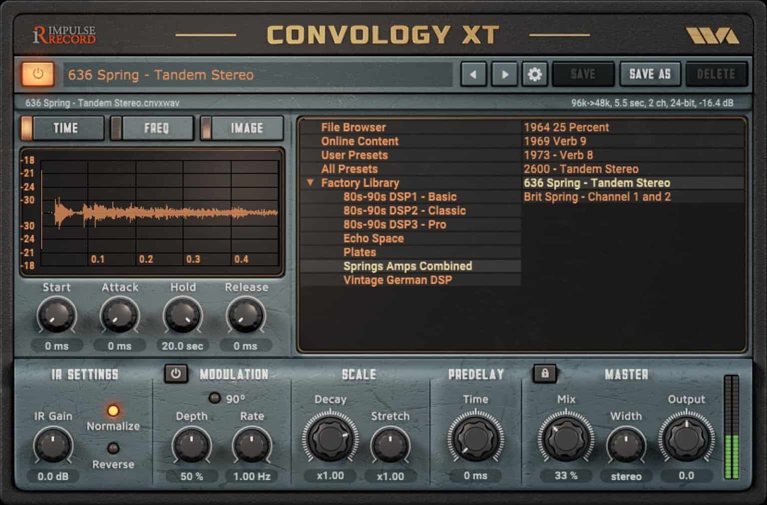 Impulse Record Releases FREE Convology XT VST/AU Plugin