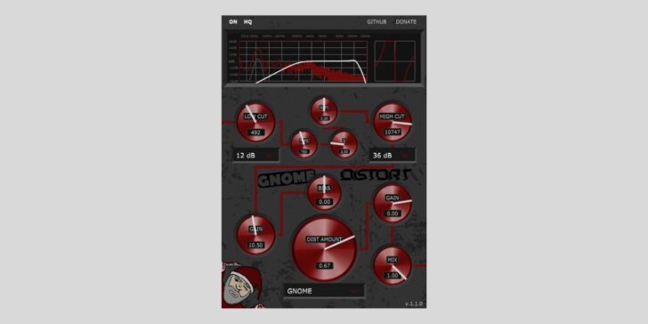 Crowbait Releases FREE GnomeDistort Distortion Plugin