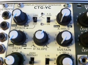 CTG-VC by Cwejman synthesizers.