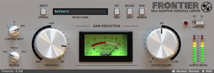 D16 Frontier Limiter VST/AU Plugin Is Now FREE!