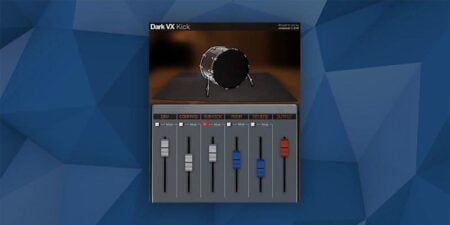 Dark VX Kick Drum free VSTi plugin instrument by Chokehold.