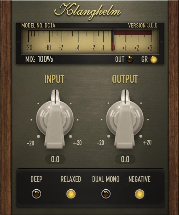 Klanghelm Releases Free DC1A 3 Compressor VST/AU Plugin