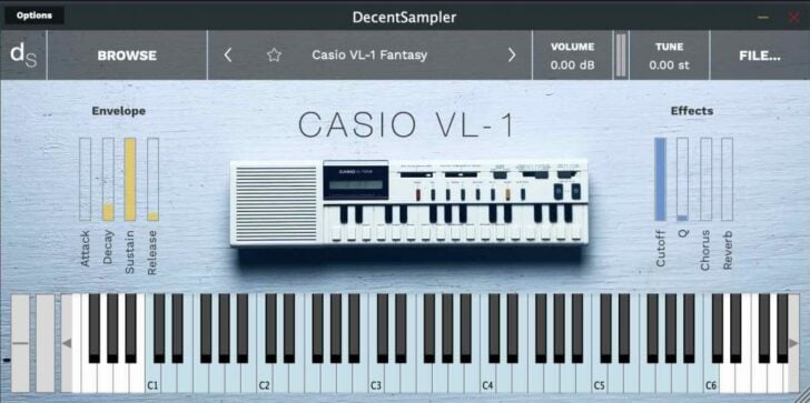 Decent Samples Release FREE Casio VL-1 Sample Library