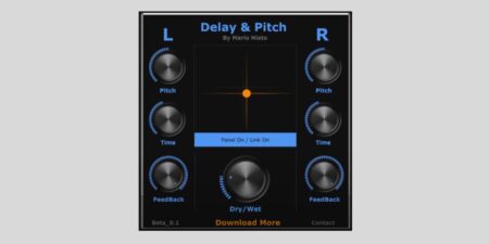 Delay&Pitch Is A Free Stereo MultiFx For Mac And Windows