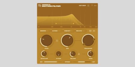 Denise Audio’s new Motion Filter digital filter plugin is now 43% off