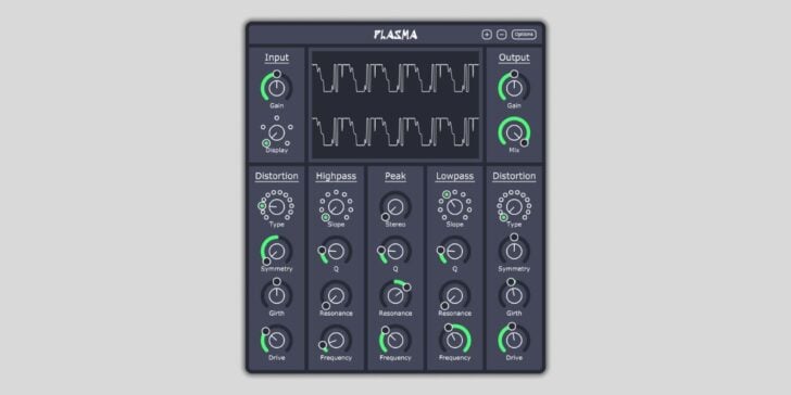 Plasma Is A FREE Distortion Plugin