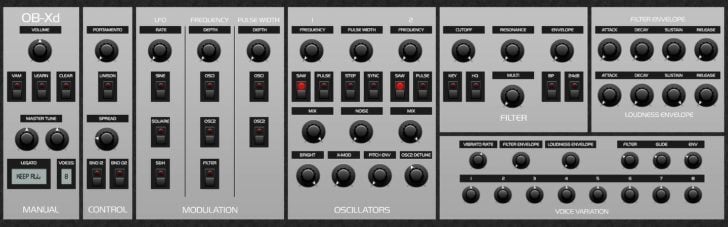discoDSP Releases Free OB-Xd VST Plugin For Windows & Mac OS