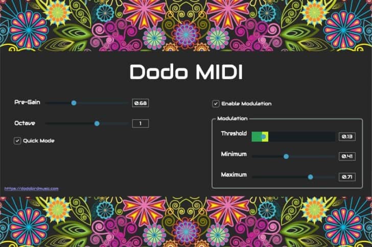 Dodo MIDI Is A FREE Audio To MIDI Converter