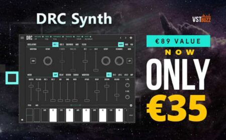 Get 60% OFF DRC Synthesizer @ VSTBuzz (Ends On July 11th)