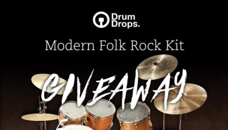 5 FREE Copies Of The Drumdrops Modern Folk Rock Kit!