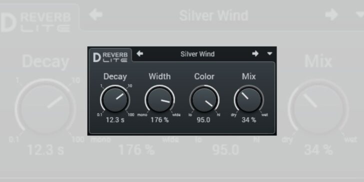 DReverb Lite Is A FREE Algorithmic Reverb Plugin By Stone Voices