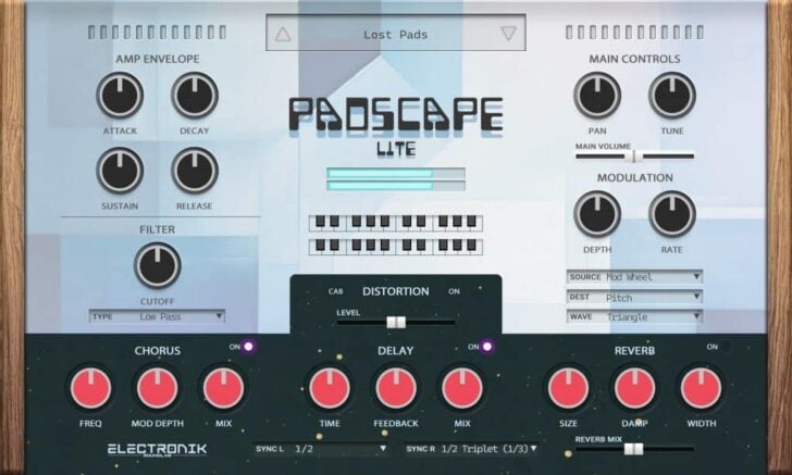 Padscape Lite Is A FREE Virtual Instrument