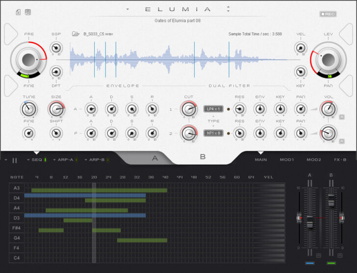Elumia Is A FREE Experimental Ambient Synthesizer By 2MGT