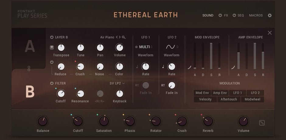 Ethereal Earth is a virtual instrument by Native Instruments.
