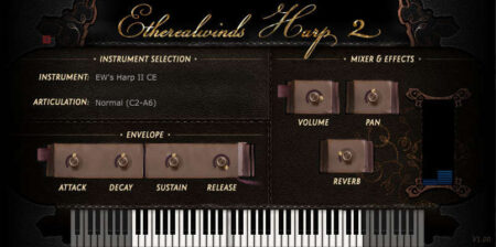 Versilian Studios Releases Free Etherealwinds Harp II CE