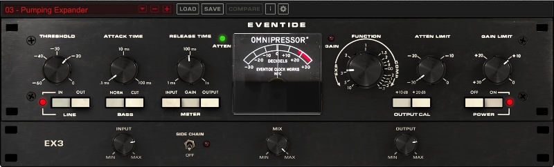 Omnipressor features a slick user interface.