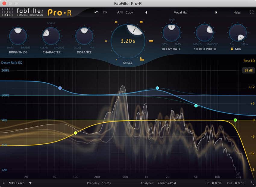 Pro-R shares a similar "look and feel" with other FabFilter products.
