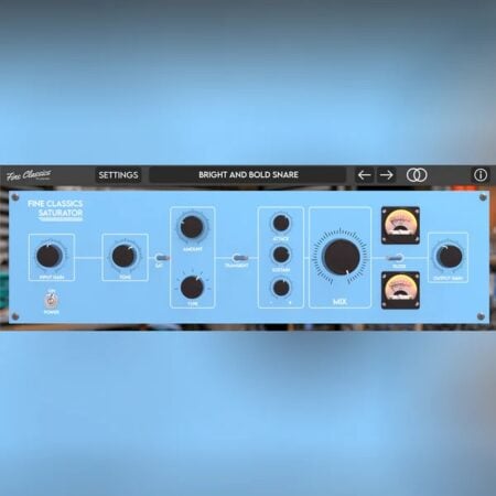 Fine Classics Saturator Plugin is FREE Until June 26, 2024