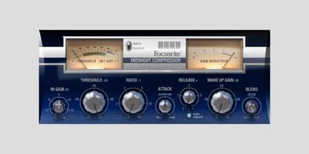Focusrite Midnight And Scarlett Plugin Suites Are Now FREE